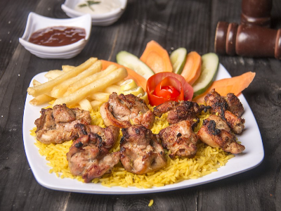 Shish Tawook Meal
