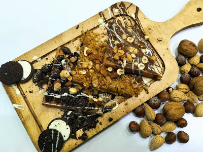 Mix With Nuts Waffle