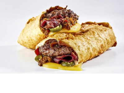 Nachos Burger Sandwich