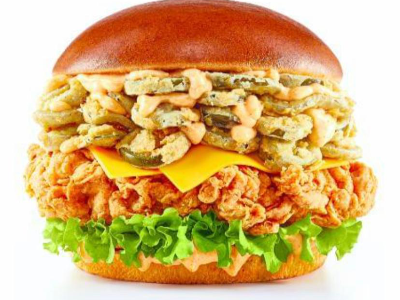 Chicken Crunchy Fire Sandwich