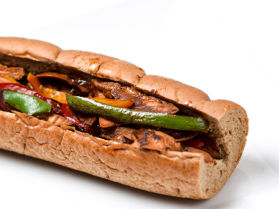 Beef Fajita Sandwich