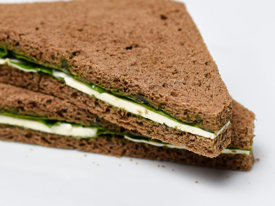 Feta Cheese With Pesto Toast