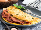 Beef Bacon Omelet