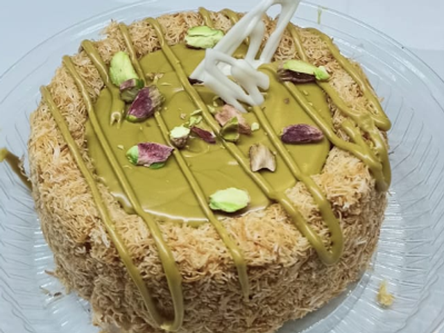 Volcano Konafa With Pistachio