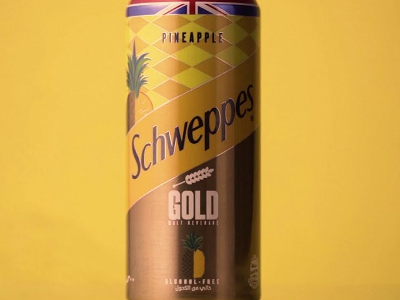Schweppes Gold Pineapple Can