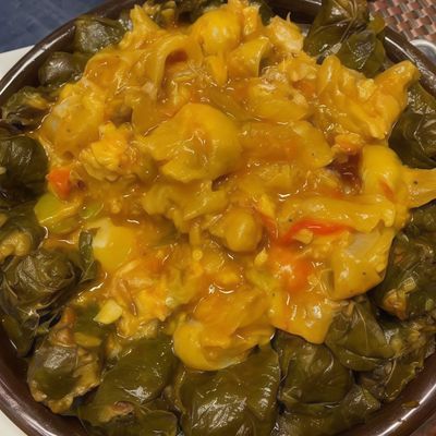 Knuckles Vine Leaves Casserole