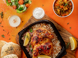 1/4 Chicken With Vegetables Meal