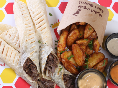 Al Tarbeea Meal Angus Beef Shawarma