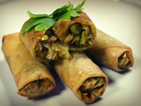 Spring Rolls With Vegetables - 4 Pieces