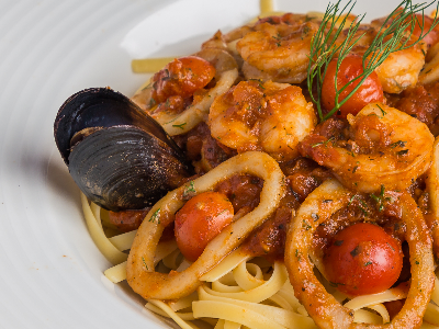 Seafood Linguine Pasta