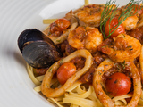 Seafood Linguine Pasta