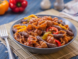 Oriental Sausage Pasta
