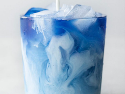 Iced Blue Latte