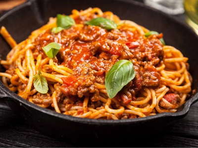 Oriental Sausage Pasta