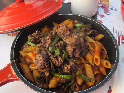 Liver Pasta