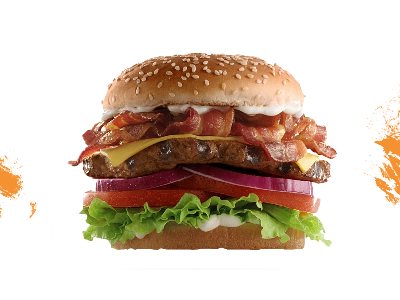 Super Beef Burger Sandwich