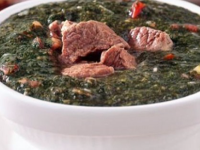 Molokhia With Meat Casserole