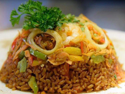 Rice With Squid