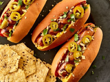 Mexican Hot Dog Sandwich
