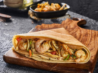 Seafood Crepe