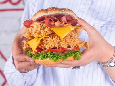 Double Chicken Sandwiches