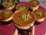 Cake With Nutella Chocolate Cup