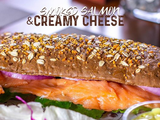 Smoked Salmon And Creamy Cheese