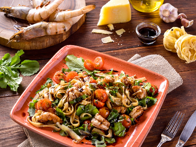 Linguine Seafood Pasta