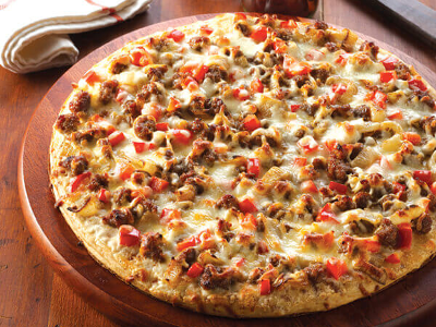 Large Pizza Minced Meat