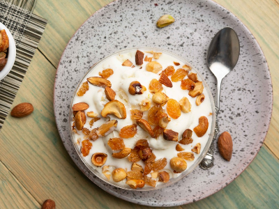 Rice Pudding With Nuts