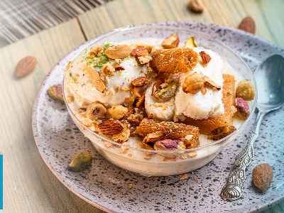 Rice Pudding With Ice Cream