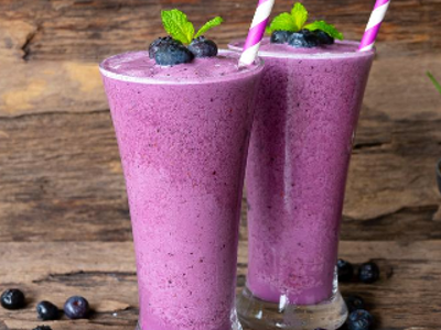 Blueberry Milkshake