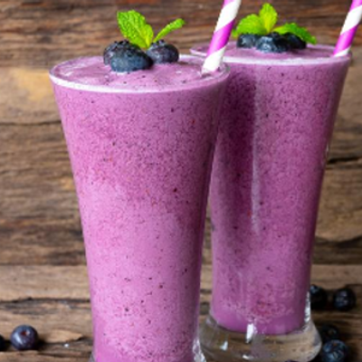 Blueberry Milkshake