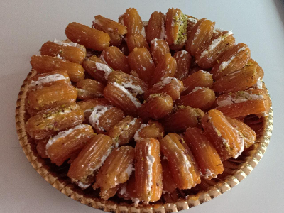 Balah El Sham With Cream