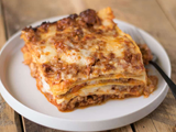 Lasagna Bolognese With Vegan Meat Pasta