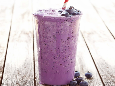 Blueberry Milkshake