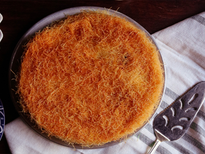 Konafa Nutella Plate
