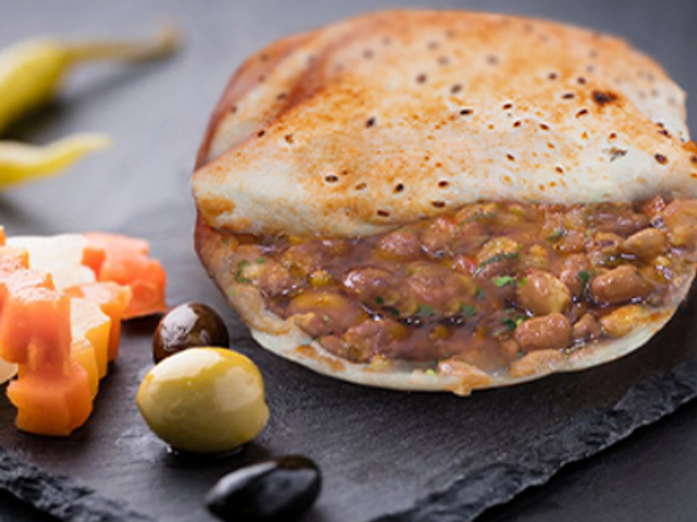 Foul With Flaxseed Oil Sandwich