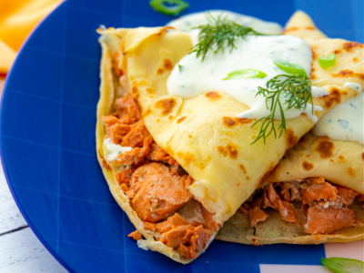Chicken Shawerma Crepe