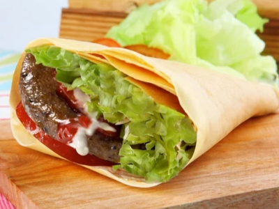Beef Burger Crepe