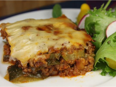 Zucchini With Bechamel Meal