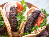 Kofta With Tehina Sandwich