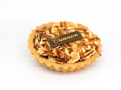 Almonds With Caramel Tarte