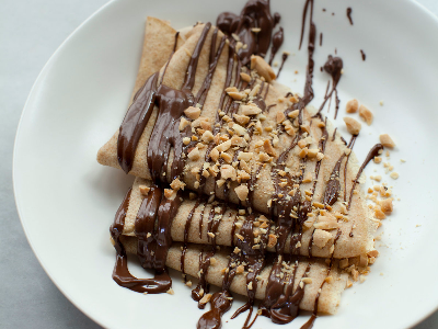 Mandolin Chocolate Crepe