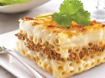 Oven Baked Bechamel Pasta