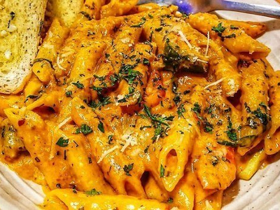 Sausage Bechamel Pasta