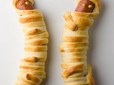 Mummy Hot Dog