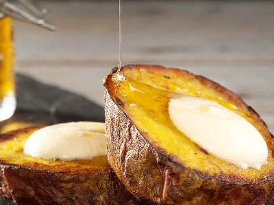 Honey، Glazed Sweet Potatoes