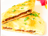 Meat Hawawshi With Cheddar Loaf