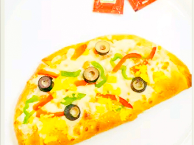 Meat Hawawshi With Pizza Topping Loaf